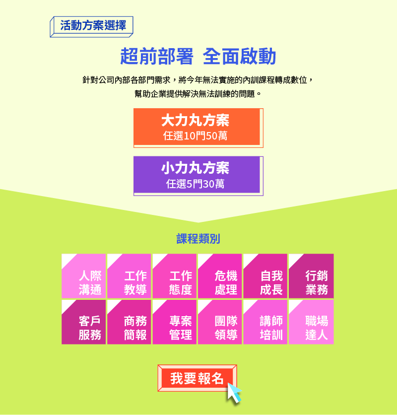活動方案選擇